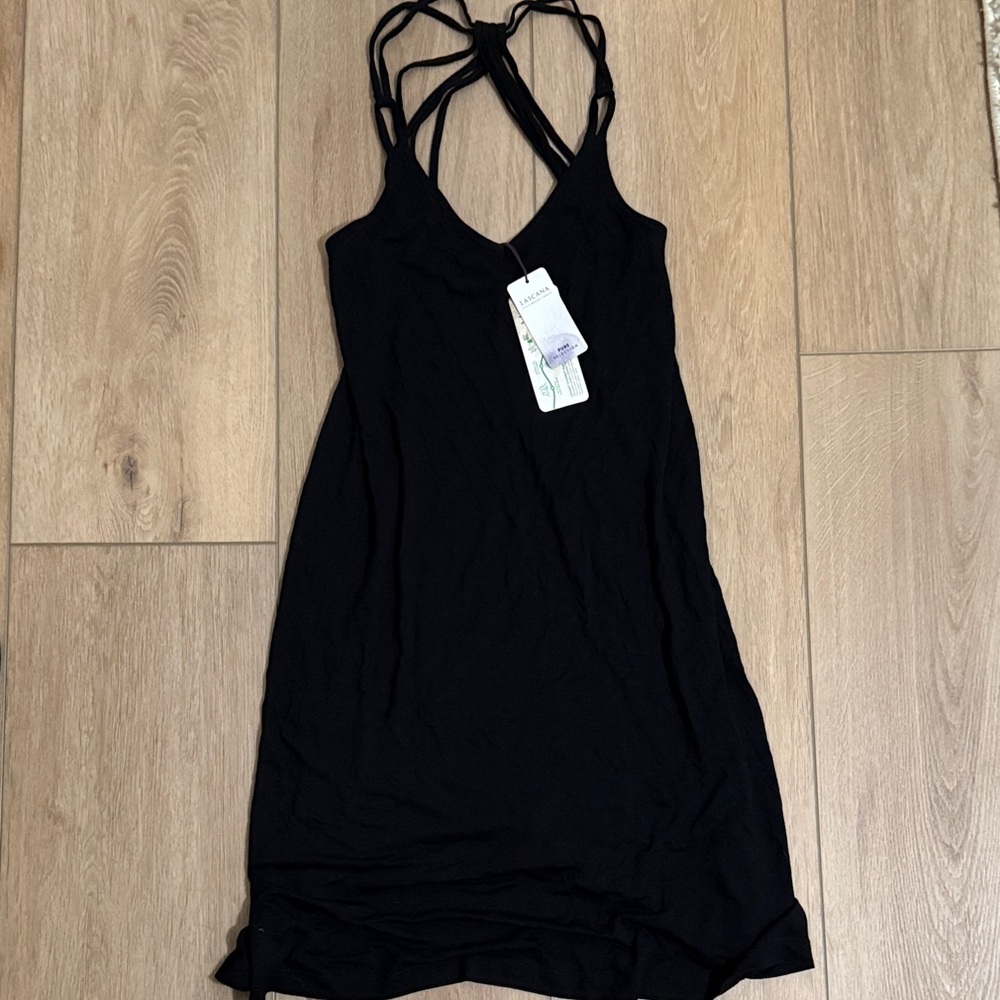Lascana Black Swim Coverup